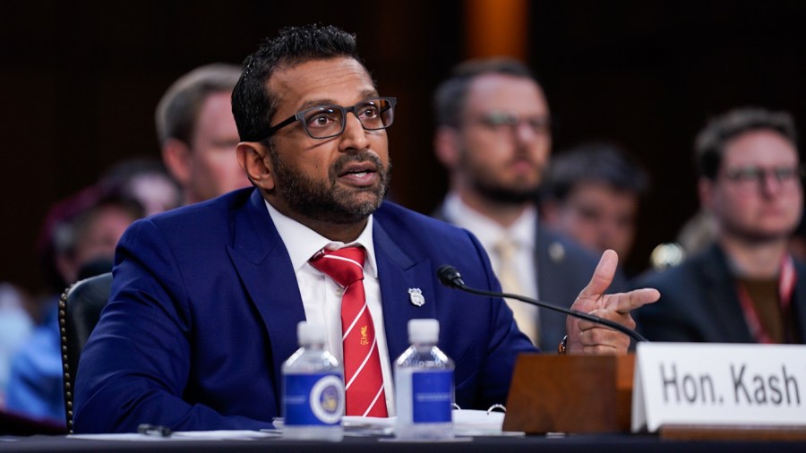FBI Director Kash Patel testifies before the Senate Judiciary Committee on Sept. 16, 2025.